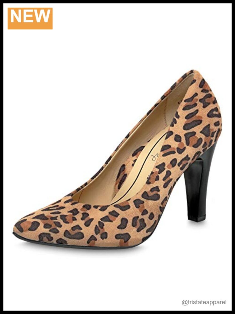 Suede Stiletto Heels with Arch Support Flexible Sole